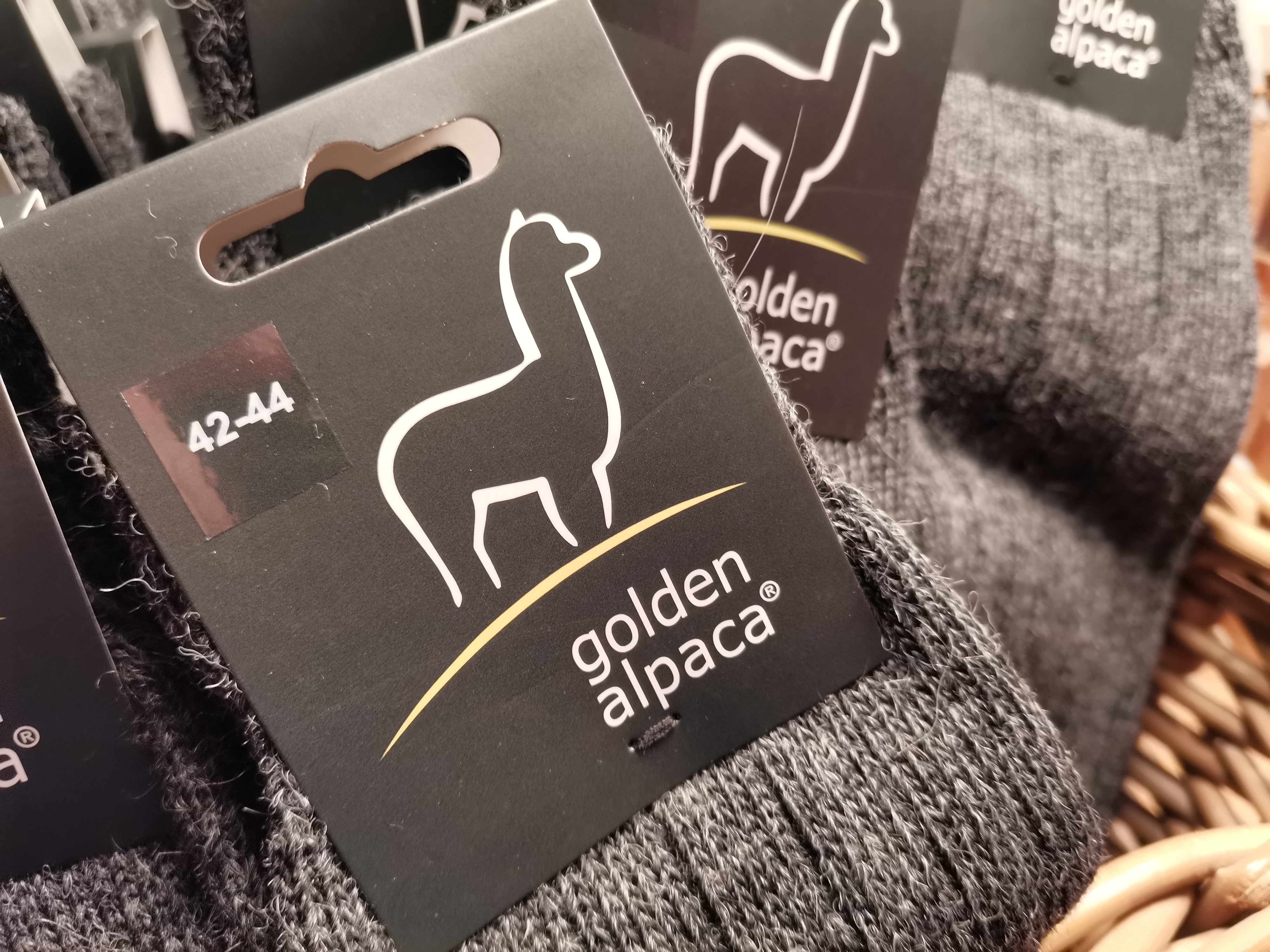 Alpaka Woll-Socken