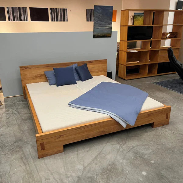 Holzmanufaktur Massivholzbett ZEN/10 Kernbuche 180x200cm