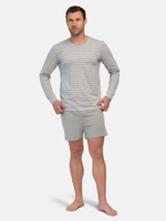 Laden Sie das Bild in den Galerie-Viewer, greenjama Langarm Shirt Ringel
